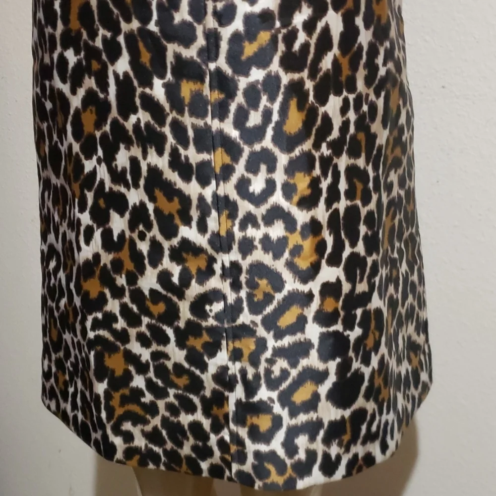 J. Crew  Animal print Mini Dress - Picture 3 of 7